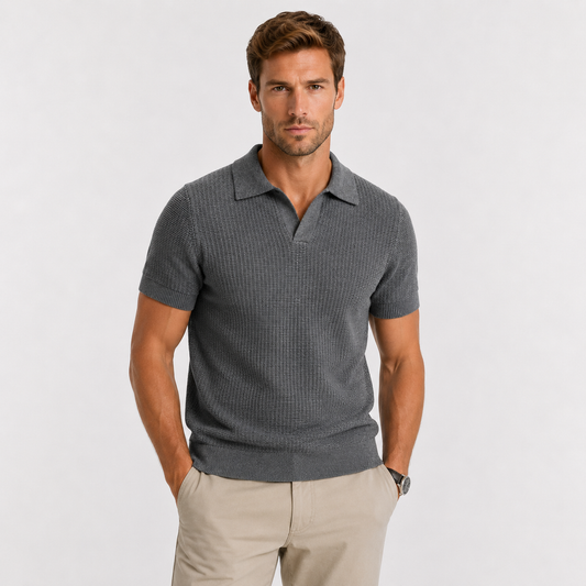 Polo de punto transpirable