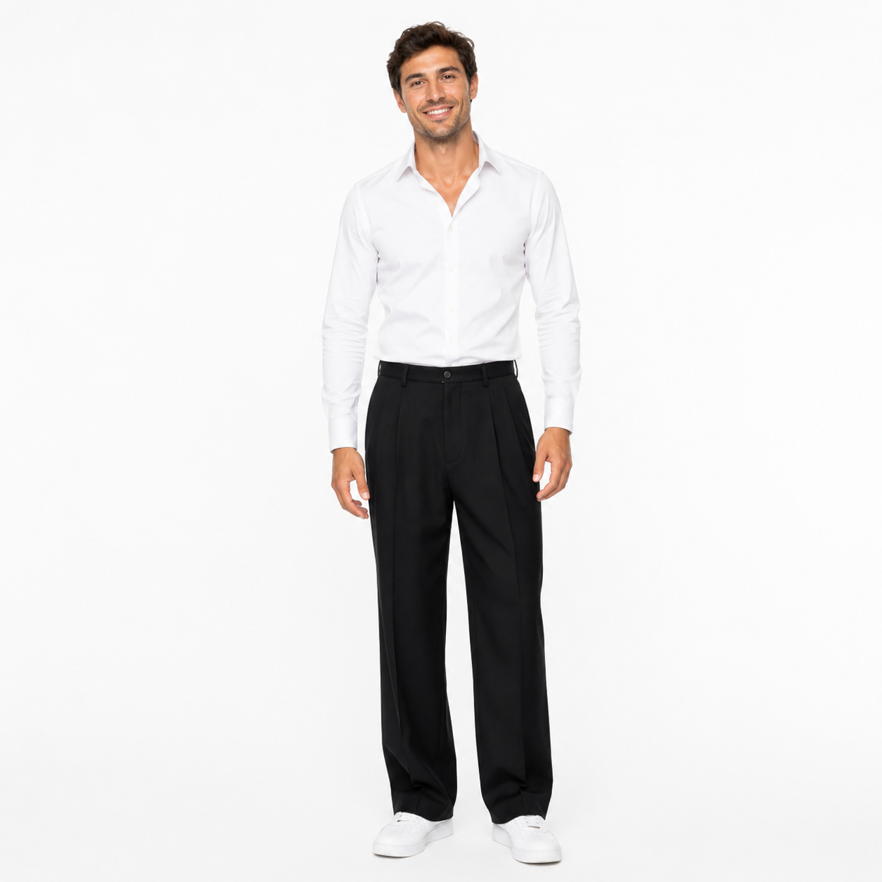 Pantalones Elegantes Anchos