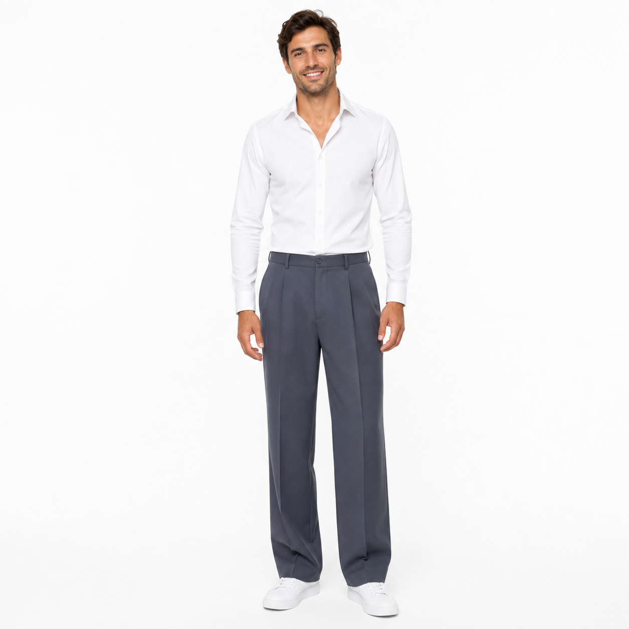 Pantalones Elegantes Anchos