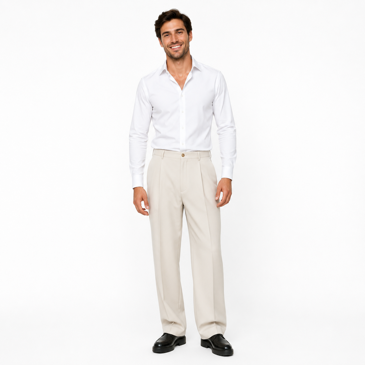 Pantalones Elegantes Anchos