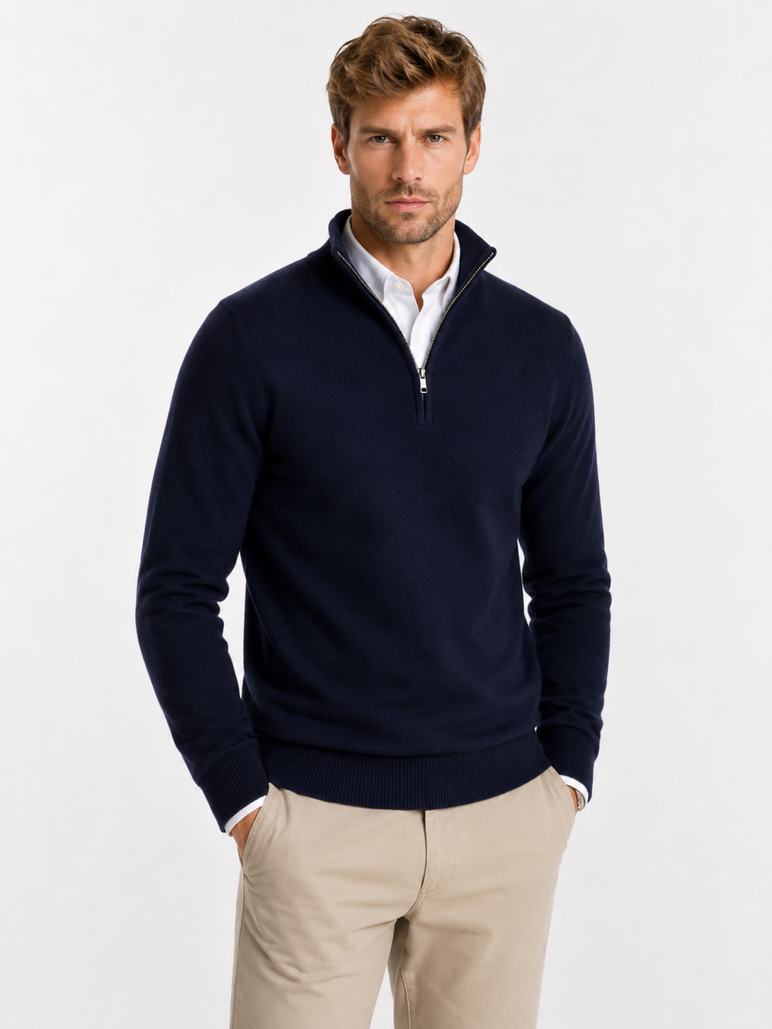 Jersey cremallera - comodidad diaria