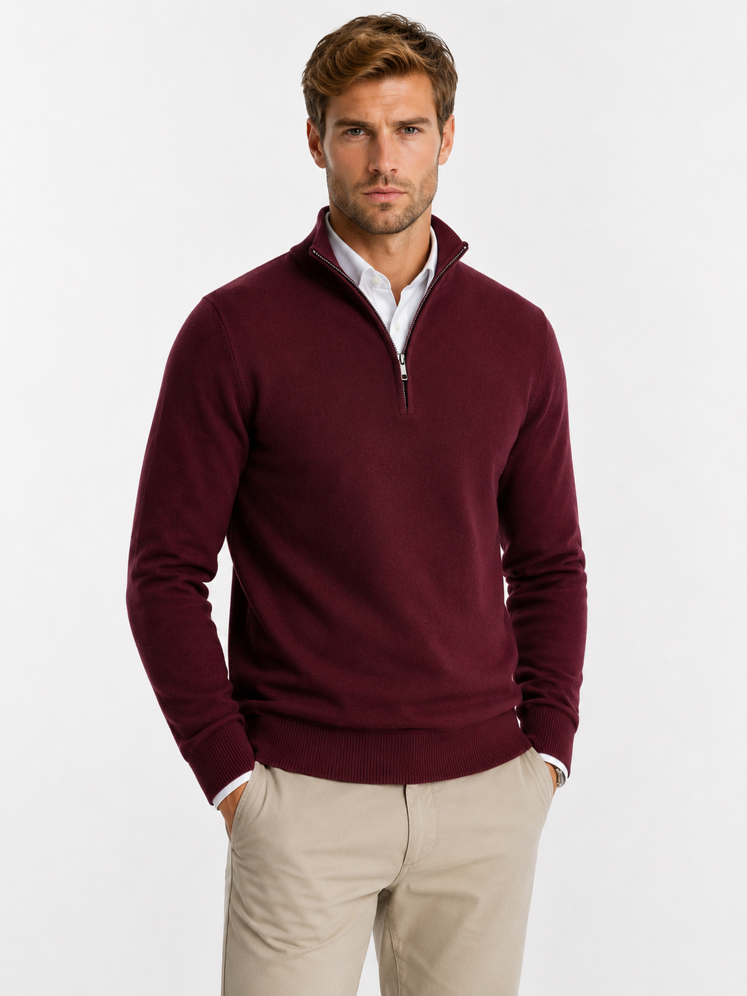 Jersey cremallera - comodidad diaria