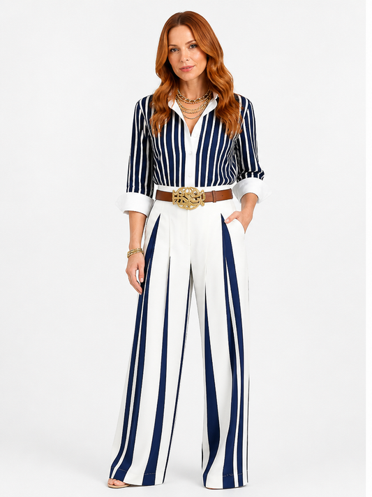 Conjunto Luisa - limpio, estructurado, elegante.