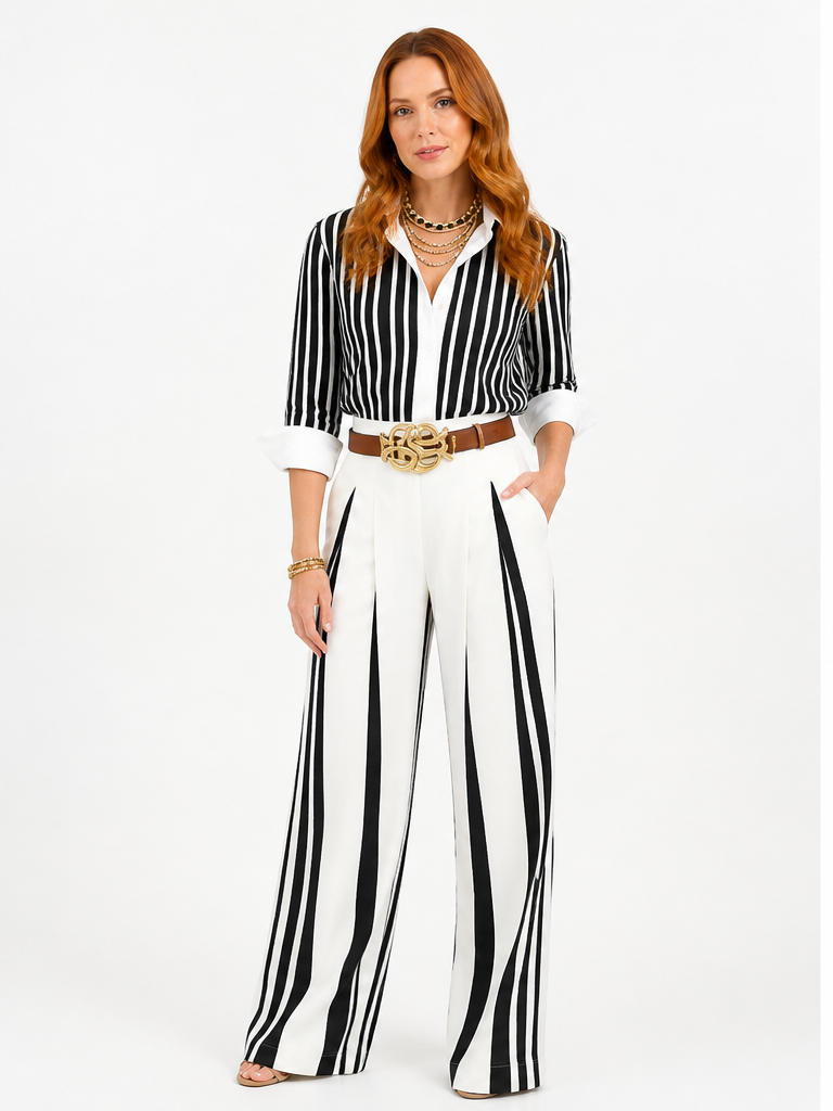 Conjunto Luisa - limpio, estructurado, elegante.